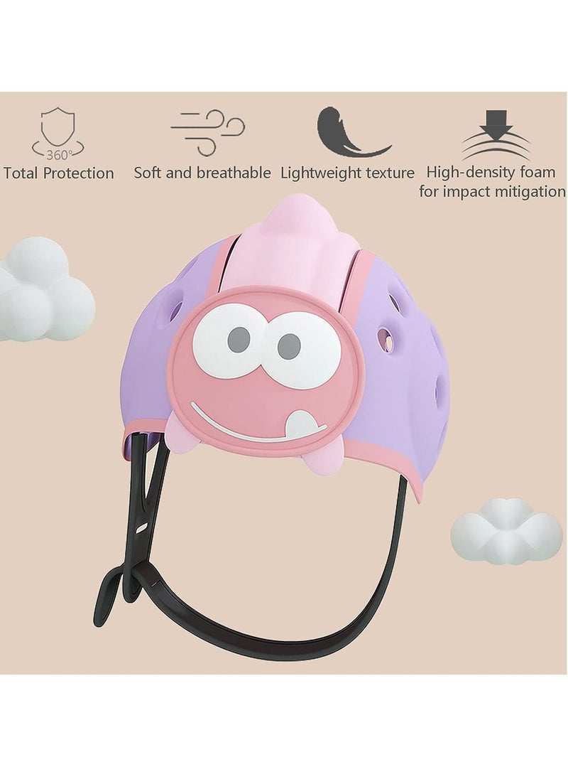 Baby Helmet for Crawing Walking,Soft Infant Safety Helmet,Baby Helmet 1-2 Years for Anti-Fall Head Protector