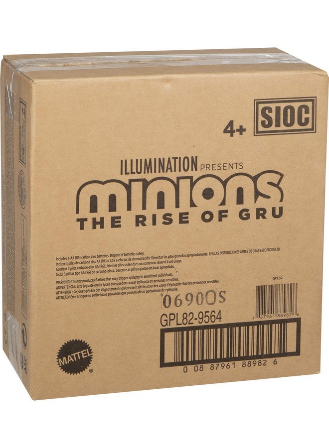 Minions : Babble Otto Large Interactive Toy With 20+ Sounds & Phrases Gift For Kids 4 Years Old & Up - Image 3