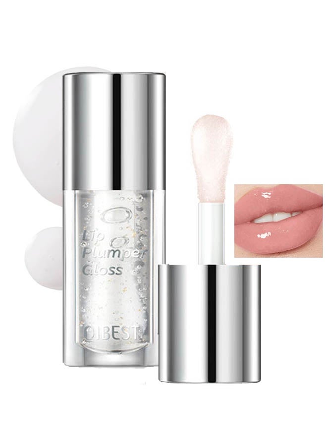 كيو آي بست ملمع الشفاه ، زيت الشفاه الممتلئ ، ملمع الشفاه المغذي ، مرطب الشفاه الملون ، مرطب الشفاه الملون ، العناية بالشفاه الشفافة ، فرشاة كبيرة ، بريق رأس بريق ، ملمع شفاه طويل الأمد مغذي غير لزج ، ملمع شفاه منعش - Image 1