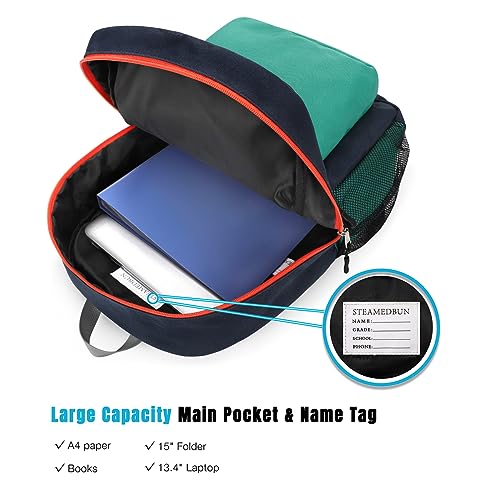 STEAMEDBUN Kids Backpack for Boys,Kindergarten Backpack for Toddler Boys Age 3-6 - Image 3