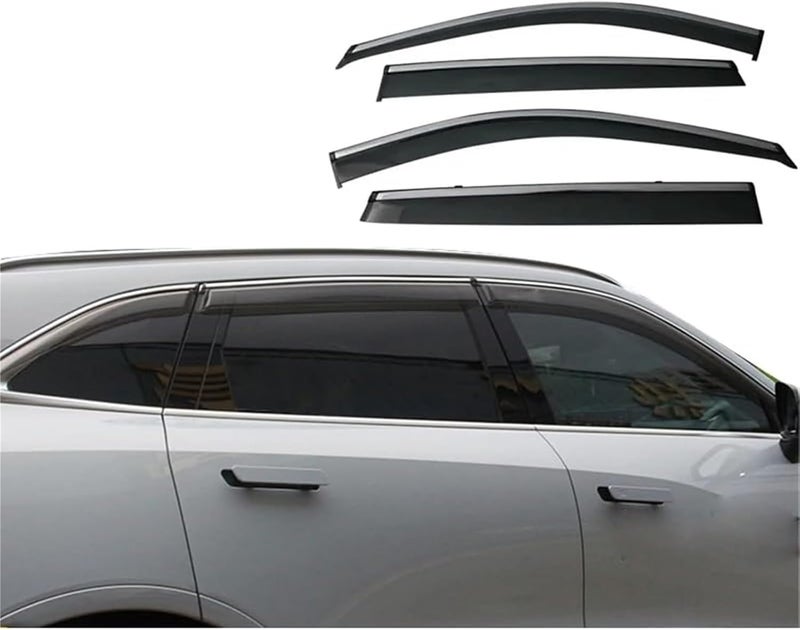 Wivplex Side Window Deflector for Wey Mocha Coffee - Image 2