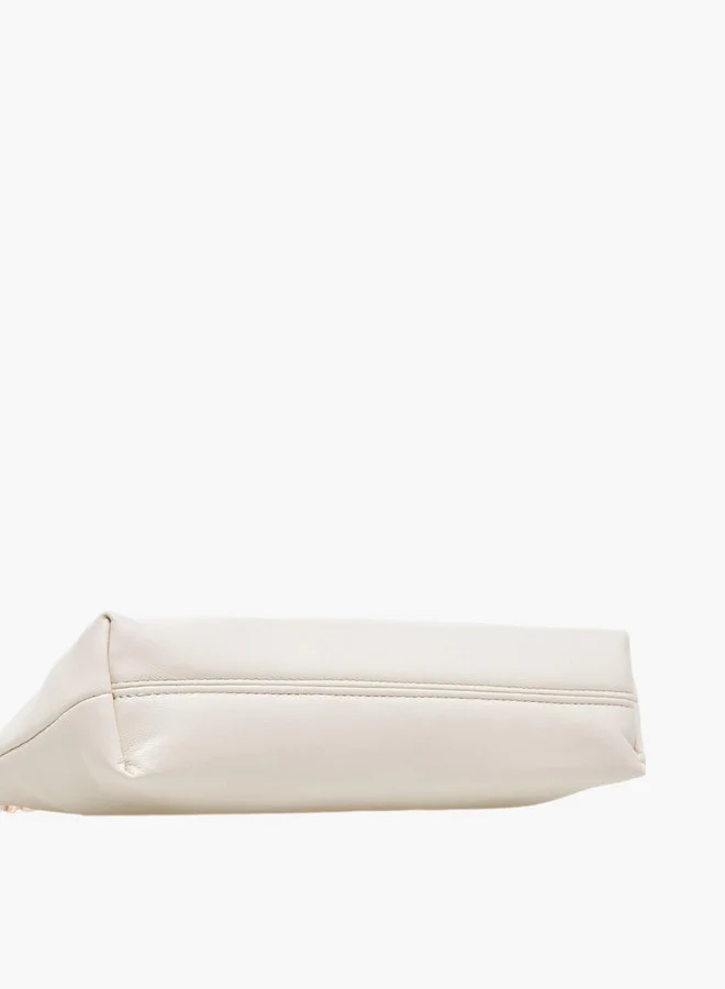Celeste Solid Crossbody Bag with Chain Strap