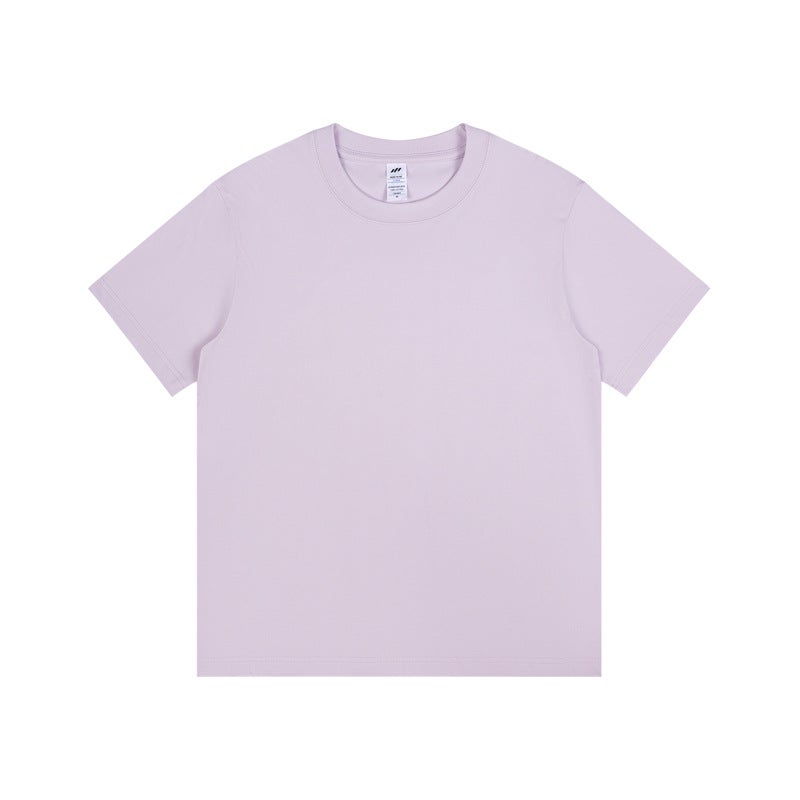 Heavyweight 230g Cotton Mens Tee Spring/Summer Light purple