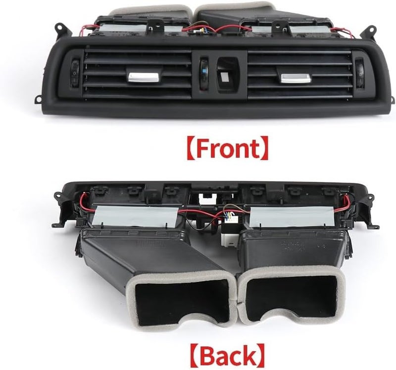 MKVAXR Dashboard Central Air Conditioner AC Vent Grille Complete Assembly for 5 Series F10 F11 (2010-2017) - Image 4