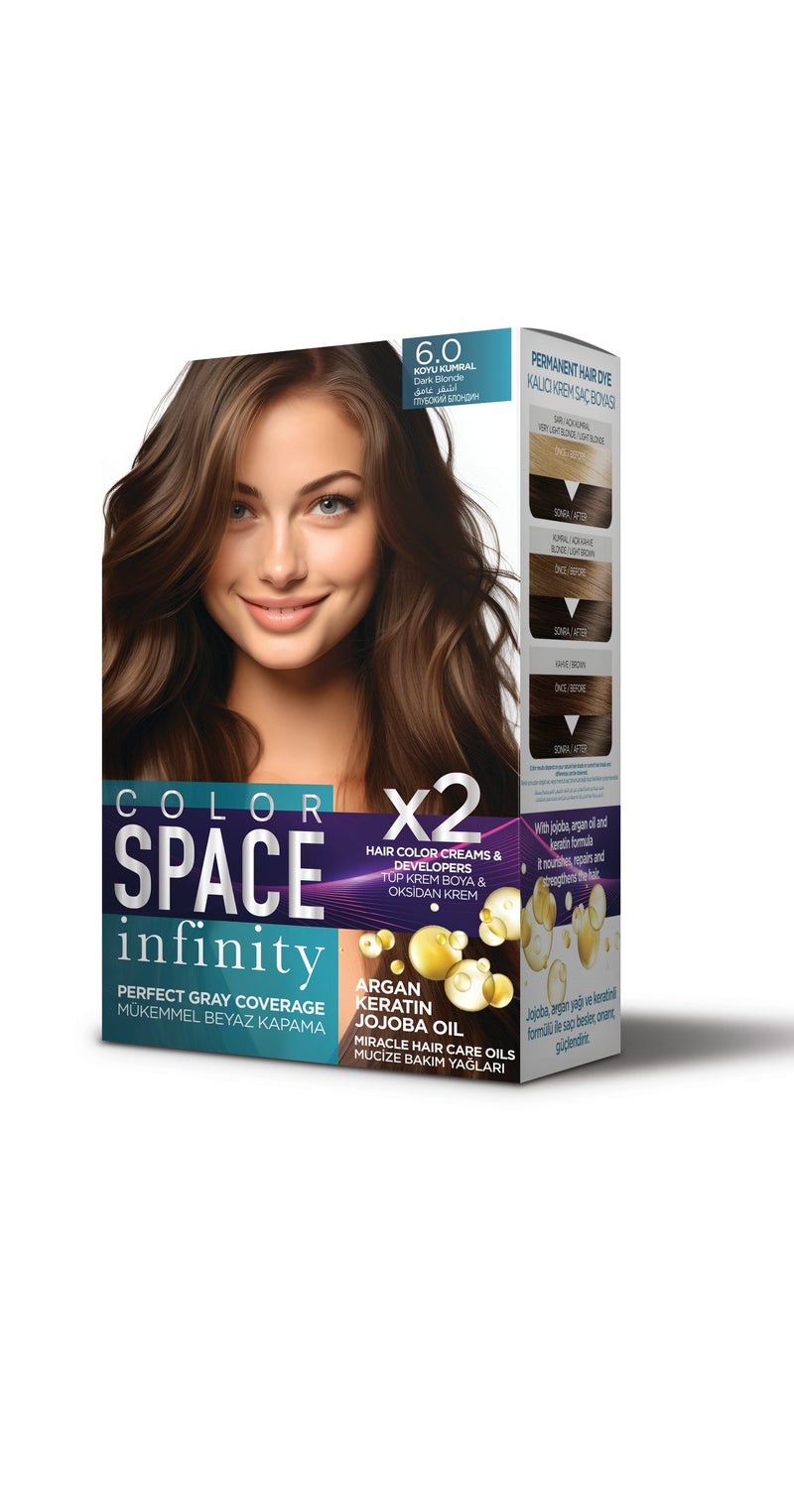 Color Space Infinity Hair Dye Kit 6.0