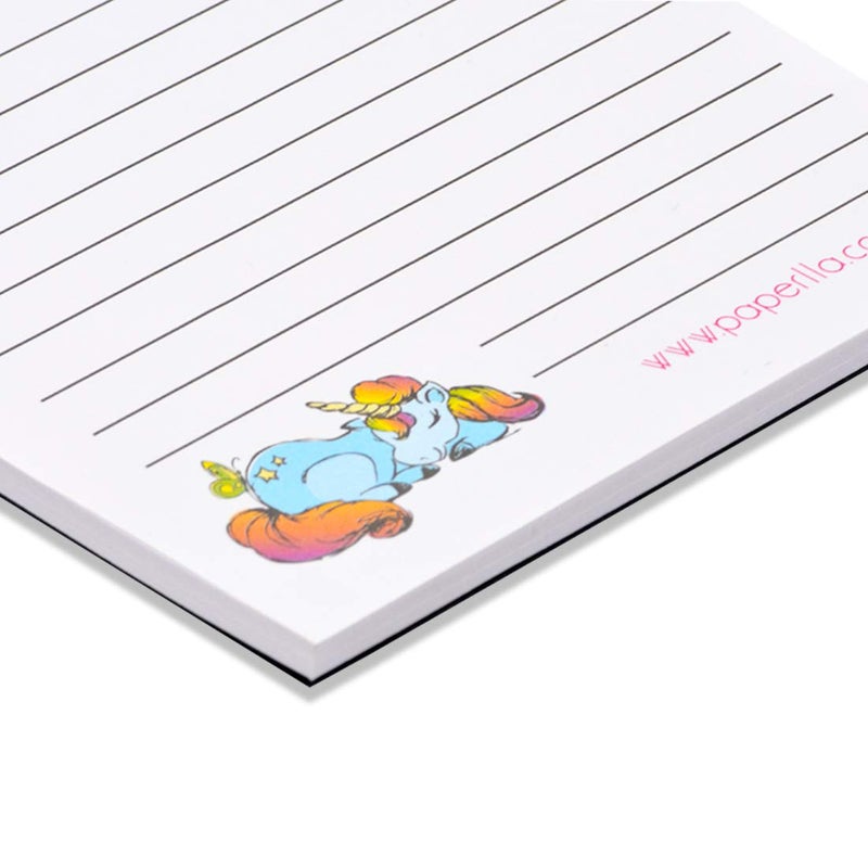 COI to DO List MEMO Pads Cute Colourful Horse 50 Easy Tear Off Sheets Each| Set of 2 Writing Pads - Image 3