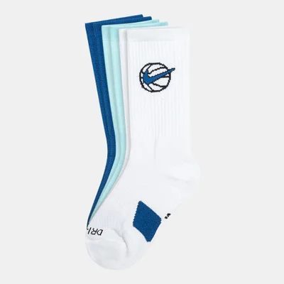 Nike Everyday Crew Basketball Socks (3 Pairs)