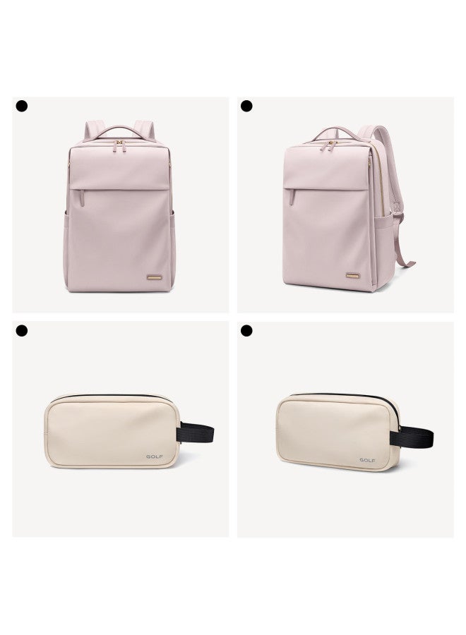 Golf Inch Laptop Backpack For Women, Casual Travel Backpack, Short Trip Rucksack, Unisex College Student School Bag - Image 3