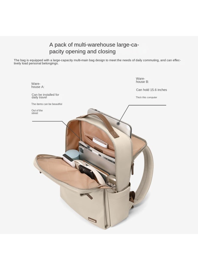 Golf Inch Laptop Backpack For Women, Casual Travel Backpack, Short Trip Rucksack, Unisex College Student School Bag - Image 5