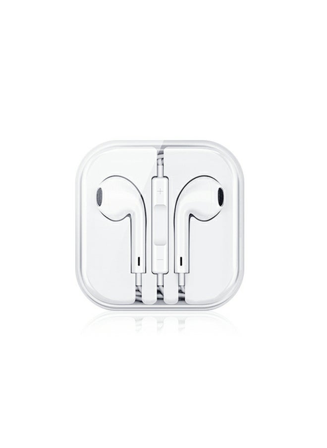 Generic - Bluetooth Wired Headset For IPhone Huawei In-line 3.5mm Apple Type-c In-ear Headset-Color:Wired Headphone Crystal Box - Image 1