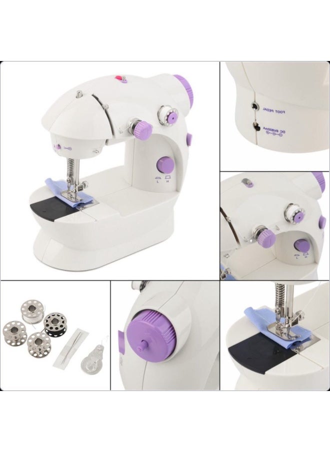 Generic - Powerful Mini Sewing Machine – Compact but Mighty! Enjoy fast and easy sewing with this portable sewing machine, the perfect alternative to bulky machines. Lightweight, user-friendly, and ideal for quick clothing repairs and DIY stitching anytime, anywhere! - Image 1