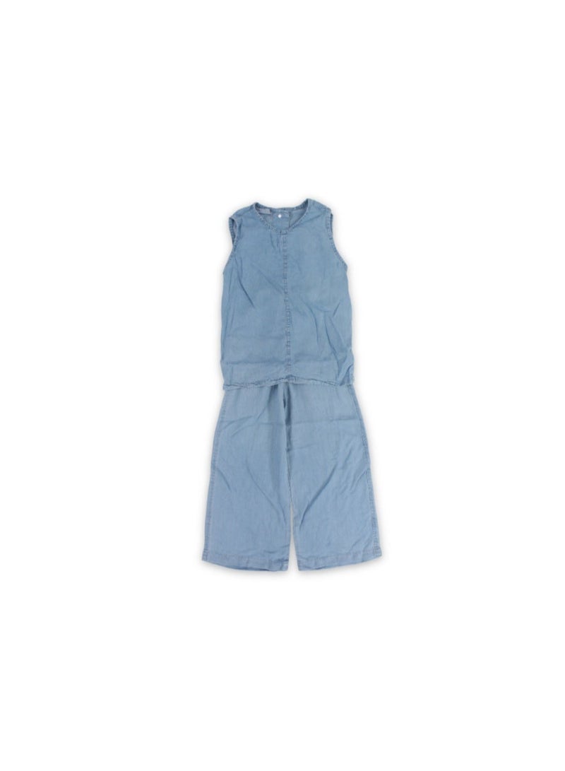 Coconut Girls Cotton Outfit Set - Image 1