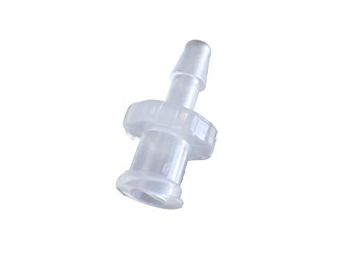 BleedZone - Female Luer Lock Adapter - 1/8 "Hose Barb Fittings PP Polypropylene Hose, 25x Syringe Adapter for Laboratory Equipment, Luer Lock Syringe, Female Hose Connector, Luer Hose Barb Adapter - Image 1
