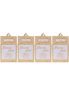 Glamorous Sachets Bundle (4 Reusable Glamorous Sachet Each) (Divahigh Maintenance Fleur De Lis Entitled)