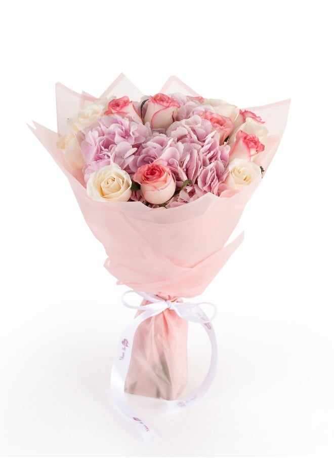 Share the Love Blossom Blush Ensemble - Fresh Flower 