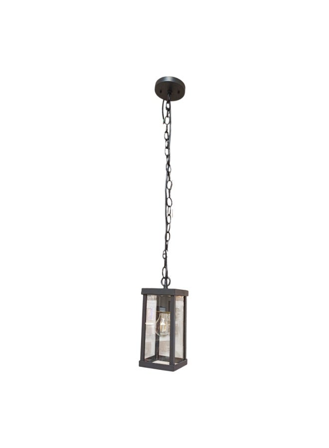 AL SALHIYA LIGHTING Outdoor Hanging Light E27 A512-H - (Black) - Image 4