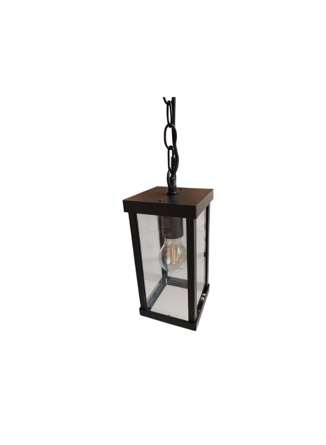 AL SALHIYA LIGHTING Outdoor Hanging Light E27 A512-H - (Black) - Image 3