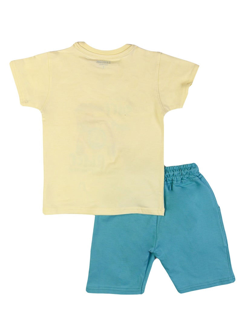 Zercon Summer Pajama Set for Boys - Summer Set for Boys - Image 3