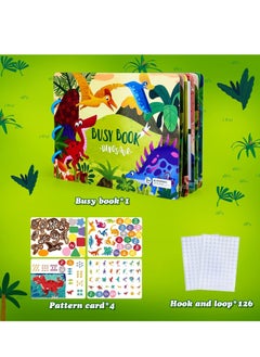 Generic Montessori Toys Educational Busy Book, Early Learning Interactive Toys for Kids, Sensory Toy Preschool Activity Binder Busy Book for Develop Learning Skills (Dinosaur Theme)  - Image 5