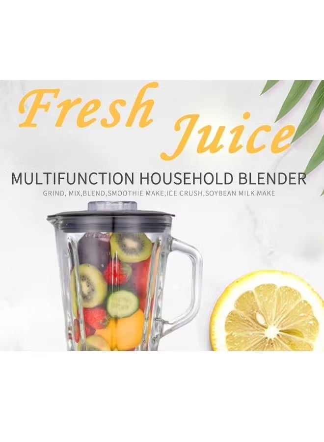 توسكانا يو خلاط كهربائي مع مطحنة حبوب متعدد الوظائف سعة 1.5 لتر قابل للتعديل - Image 3