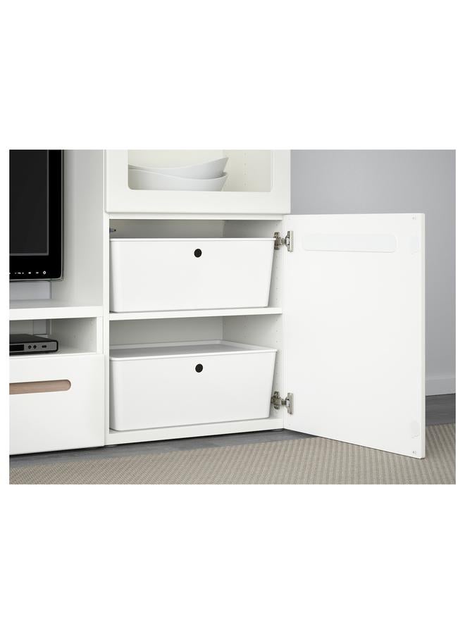 إيروريكس صندوق مع إضاءة LED، أبيض، 37X54X21 سم - Image 3