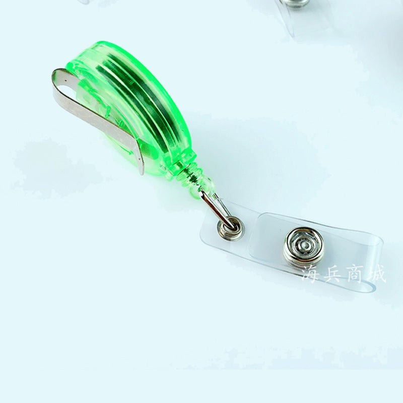 Easy Pull-Up Badge Manufacturer'S Certificate Round Easy Pull-Up Badge Glue Drop Metal Buckle Telescopic Buckle 29 Colors - Image 5