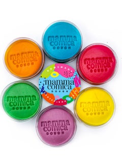 Mammacomica Dough 6 Pack Play Dough - Classic 130 Grams 