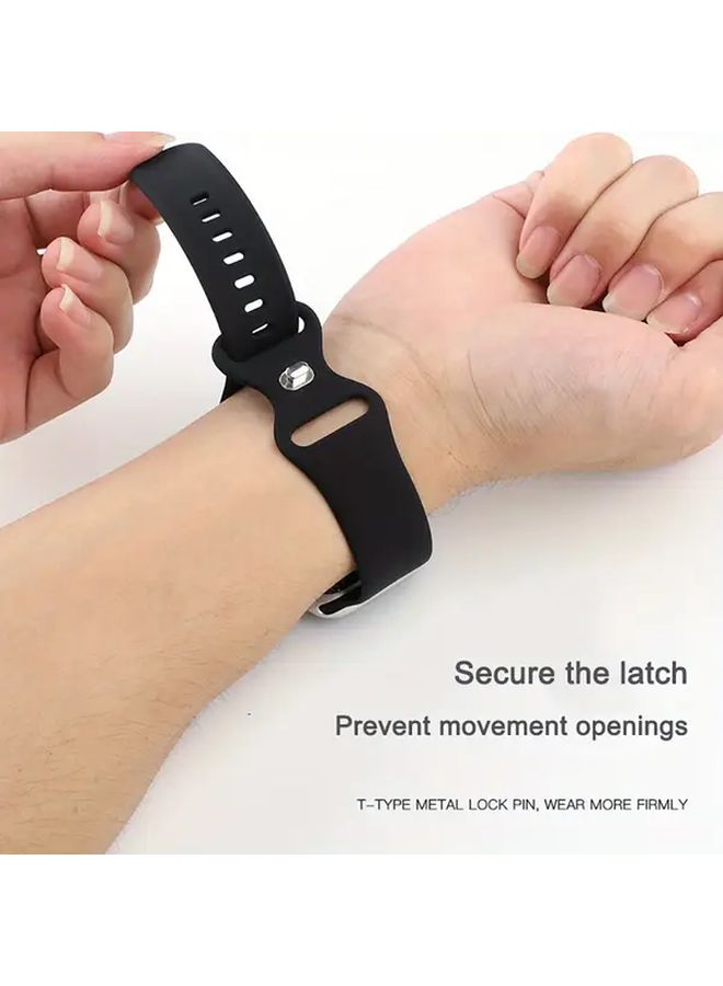 Silicone Waterproof Watch Bands For Apple Watch S10 42mm 38mm 40mm 41mm Durable Flexible Deployment Clasp Fitness Tracking Gear Adjustable Transparent Color - Image 5