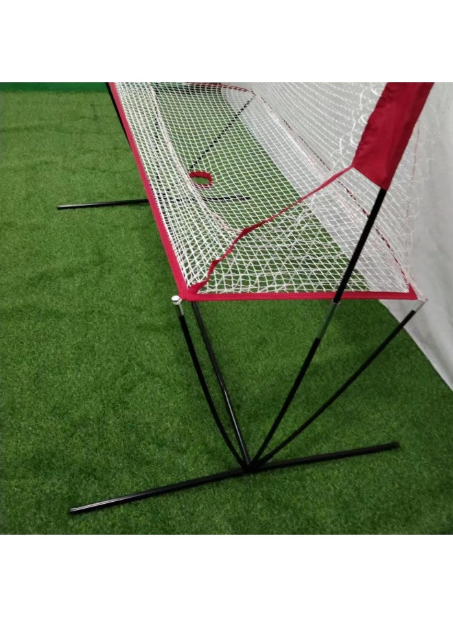 Teknigoo Nets for Tennis Ball Machine(10 lb) Ball Recycling Nets Also for Baseball,Pickleball and Cricket,Portable and Easy to disassemble;Solo Practice Tennis Indoor&Outdoor(New)  - Image 4