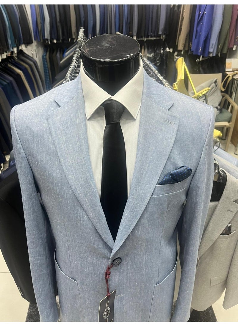 Massaro Summer Linen Jacket  - Image 4