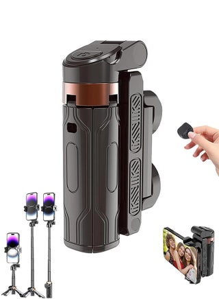 Portable Selfie Stick, Mini Tripod,Flipping Flexible Tripod Mini, 360° Selfie Stick with Remote - pzsku/Z82E8C2149E4F53F3B6DFZ/45/1744882483/dfe86bdb-70d9-43cc-beb3-1c6decbc3fef