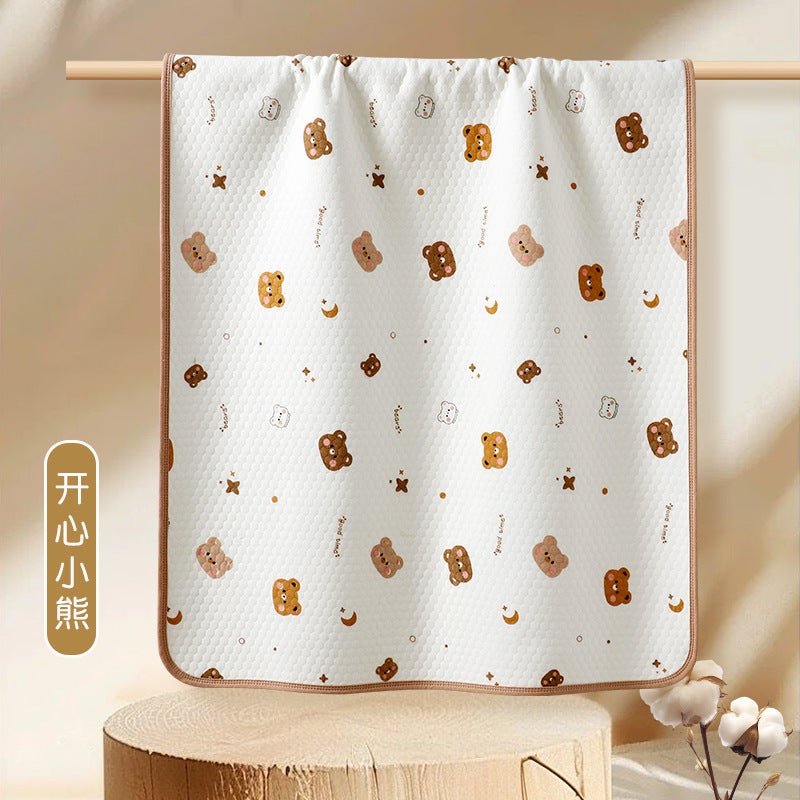 7A Antibacterial Pure Cotton Diaphragm Pad Baby Class A Puerperal Pad Baby Summer Soft Absorbent Machine Washable Not Pilling - Image 1