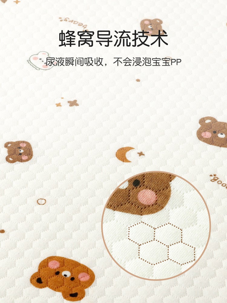7A Antibacterial Pure Cotton Diaphragm Pad Baby Class A Puerperal Pad Baby Summer Soft Absorbent Machine Washable Not Pilling - Image 5