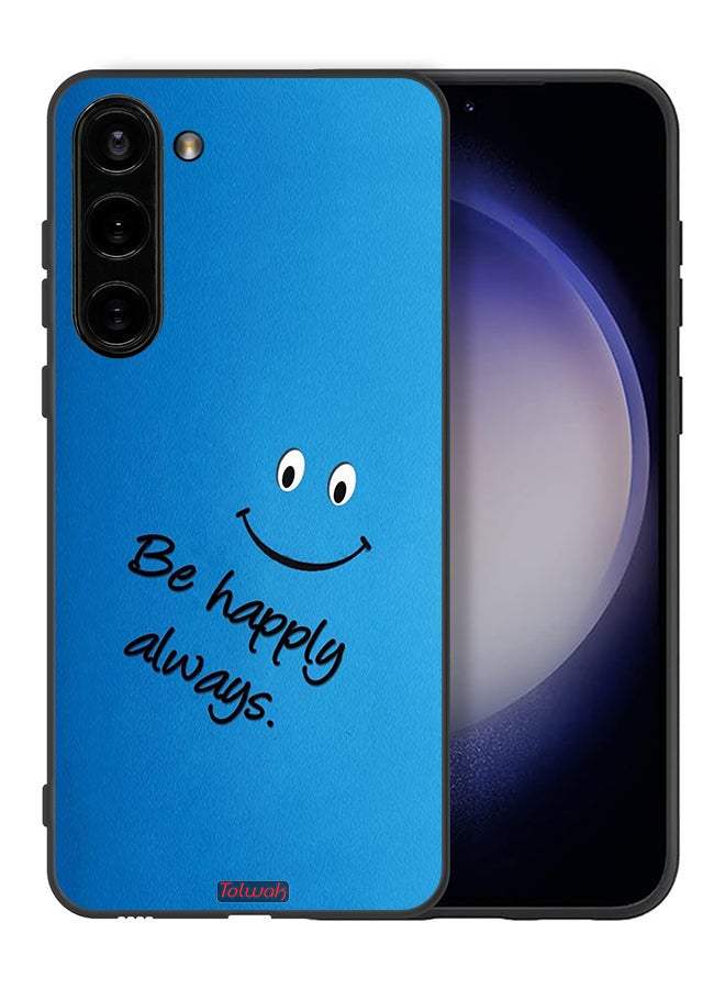 Tolwak Samsung Galaxy S23 5G Protective Case Cover Be Happy Always - Image 2