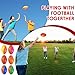 Jerify 12 Pcs Mini Footballs for Kids Spiral Foam Football Bulk 5 Inch Soft Small Waterproof Foam Ball Sports Birthday Toddler Football for Indoor and Outdoor GameFestive Color - Image 4