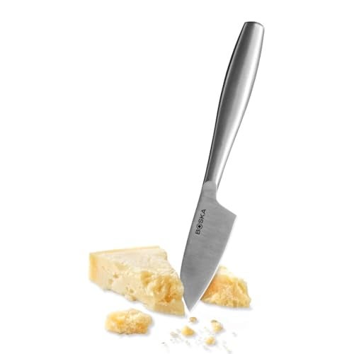 BOSKA Stainless Steel Cheese Knife - Copenhagen Nr.3 For All Types of Cheese - Multi-Functional Cheese Slicer - Handheld Slicer - Silver Non-Stick - Dishwasher Safe - For Kitchen Cooking - Image 2