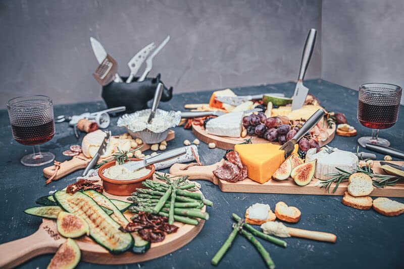 BOSKA Stainless Steel Cheese Knife - Copenhagen Nr.3 For All Types of Cheese - Multi-Functional Cheese Slicer - Handheld Slicer - Silver Non-Stick - Dishwasher Safe - For Kitchen Cooking - Image 5