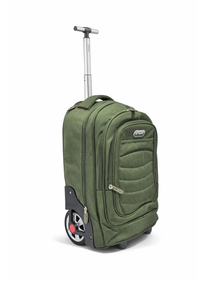 أوداسي حقيبة مدرسية بعجلات مع مقبض سحب قابل للتعديل – سعة كبيرة مع قسم للابتوب – متينة وخفيفة الوزن - Image 2