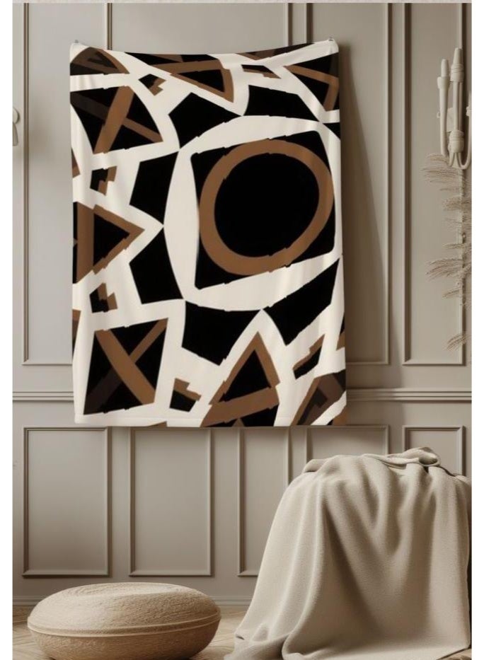 general Traditional flannel thin blanket (warm and comfortable, suitable for sleep, gaming, dust removal and sandproof) 150cm*200cm - 22 - Image 4