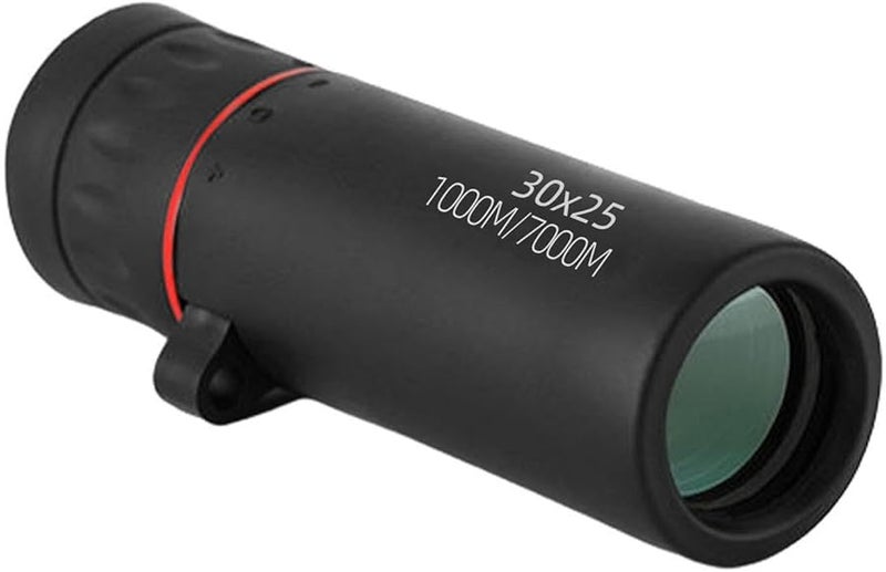 Black Monocular Telescope 10X Magnification Waterproof Portable for Sporting Events Camping Travel - Image 3