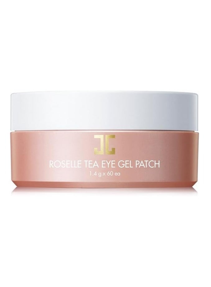 GJ 60-Piece Roselle Tea Eye Gel Patch Set Brown - Image 4