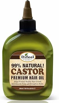 difeel Difeel Premium 99 Natural Castor Hair Oil Helps Promote Healthy Hair Growth Nourishes Scalp Strengthens Roots 235 ml - Image 1