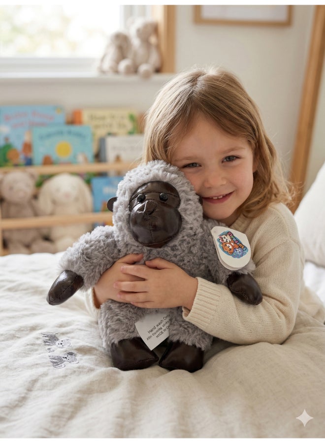 Fluffmals لعبة حيوانات محشوة ناعمة فلافمالز – MR KKONG15cm 15cm | لعبة محشوة صغيرة لطيفة للأطفال | ناعمة للغاية وقابلة للعناق | لعبة ناعمة مناسبة للسفر للأطفال والرضع - Image 2