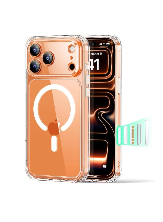 ZOOMEE Apple iPhone 17 Pro Max Clear Case, Ultra Thin Shockproof TPU Cover, Anti-Yellowing - Image 1