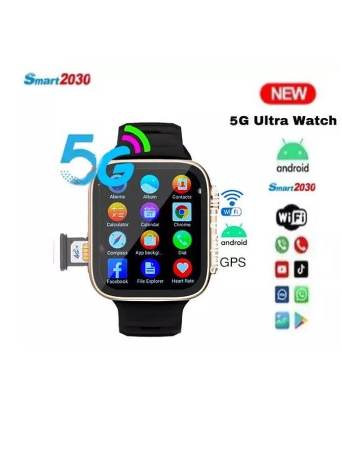 Best Android Smart Watch with 2030 Watch - C100 Supports Making and Receiving Calls - Compatible with All Mobile Phones - Health Monitoring Feature Will Help You Track Your Health and Other Physical Activities - Black.
