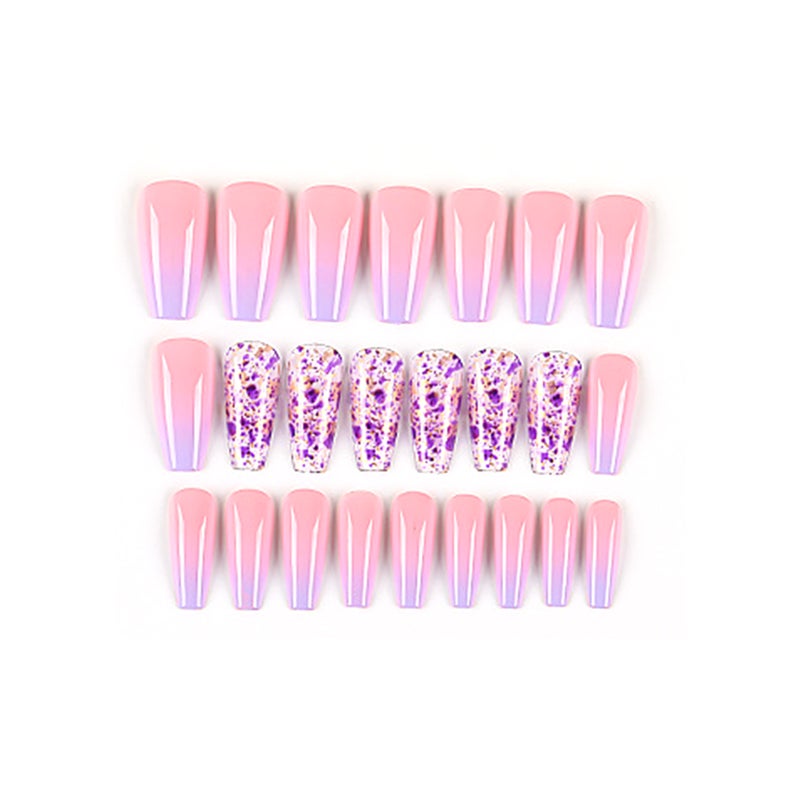 28PCS Fake Nails Tips Set Different Sizes Natural French Short False Nails Tips Full Cover Acrylic Artificial Nails for Nail Salons & DIY Nail Art Tool - Image 1