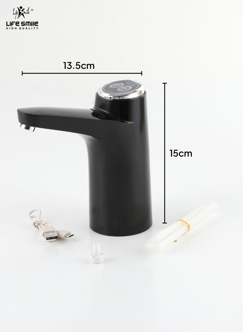 Life Smile Rechargeable Water Bottle Pump USB Charging Automatic Universal Wireless Smart Portable Drinking Water Dispenser Pump for 2 to 5 Gallon Bottle for Kitchen Home Office Outdoor Camping - Image 4