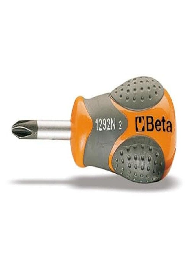 Beta 1292N PH1 x 30mm Screwdriver for Cross Head Phillips® Screws, Extra short - Image 1