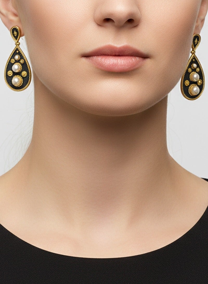 بي تي سي إيلا - حلق فضة مطلي بالذهب (SIL0552) - Image 1