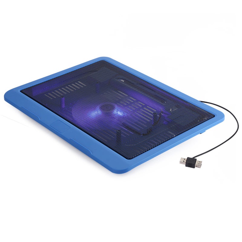 Laptop Cooler Pad 130mm Big Fan - Quiet Ergonomic Stand with USB Hub for Notebook Laptop - Image 3